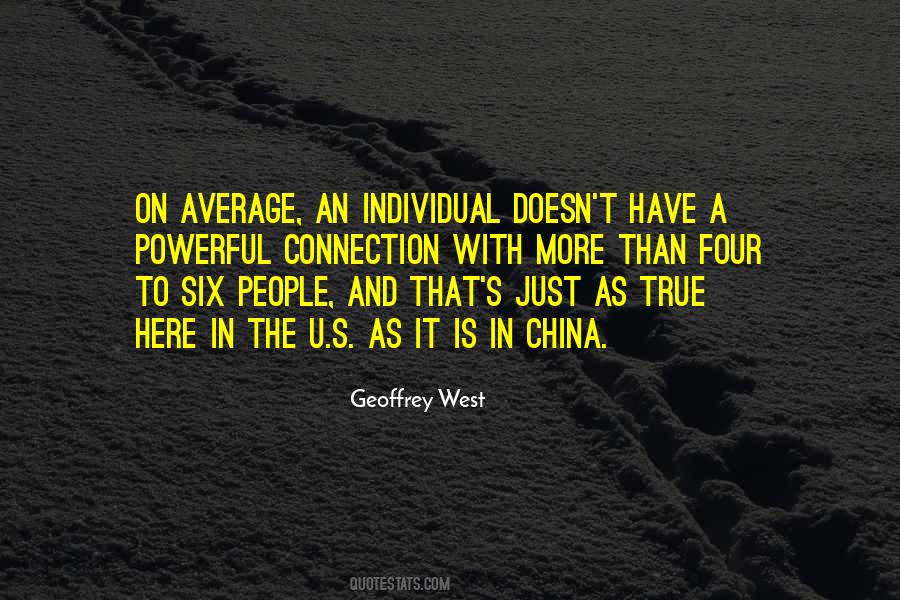 Geoffrey West Quotes #935808