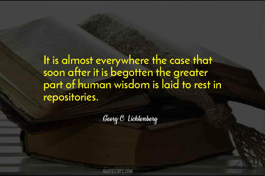 Georg C. Lichtenberg Quotes #1528709