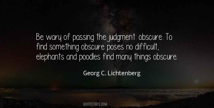 Georg C. Lichtenberg Quotes #1815358