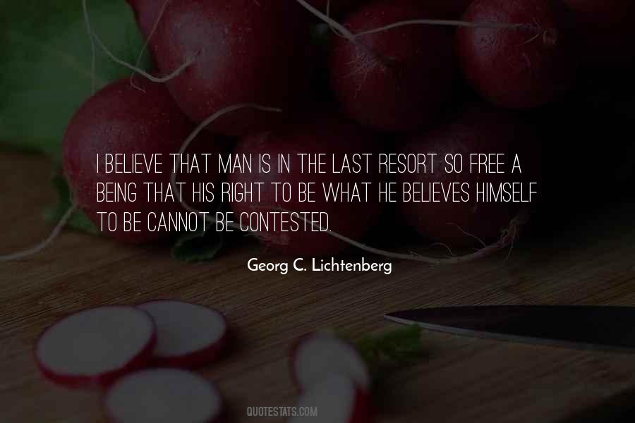 Georg C. Lichtenberg Quotes #214546