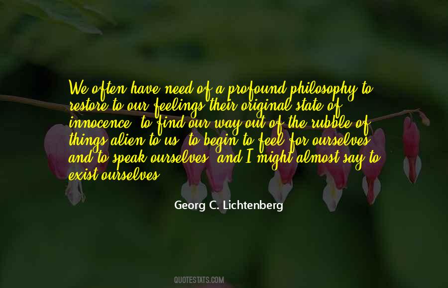 Georg C. Lichtenberg Quotes #337155