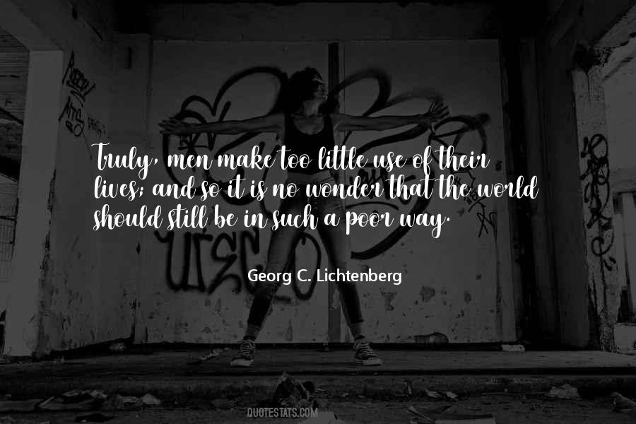 Georg C. Lichtenberg Quotes #718852