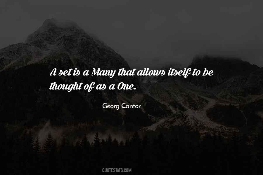 Georg Cantor Quotes #134095