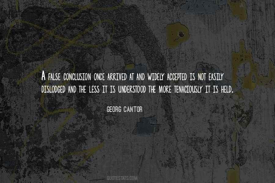 Georg Cantor Quotes #845219