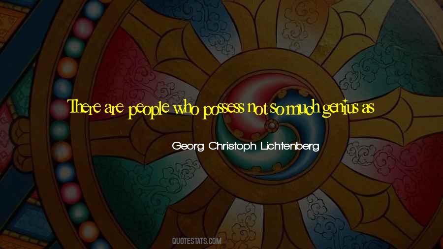 Georg Christoph Lichtenberg Quotes #1361761