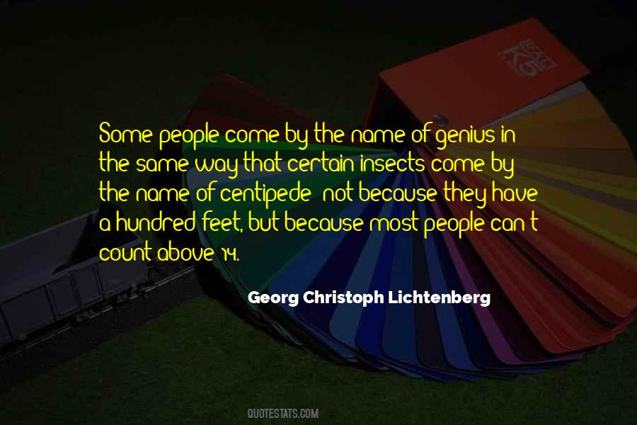 Georg Christoph Lichtenberg Quotes #1643407