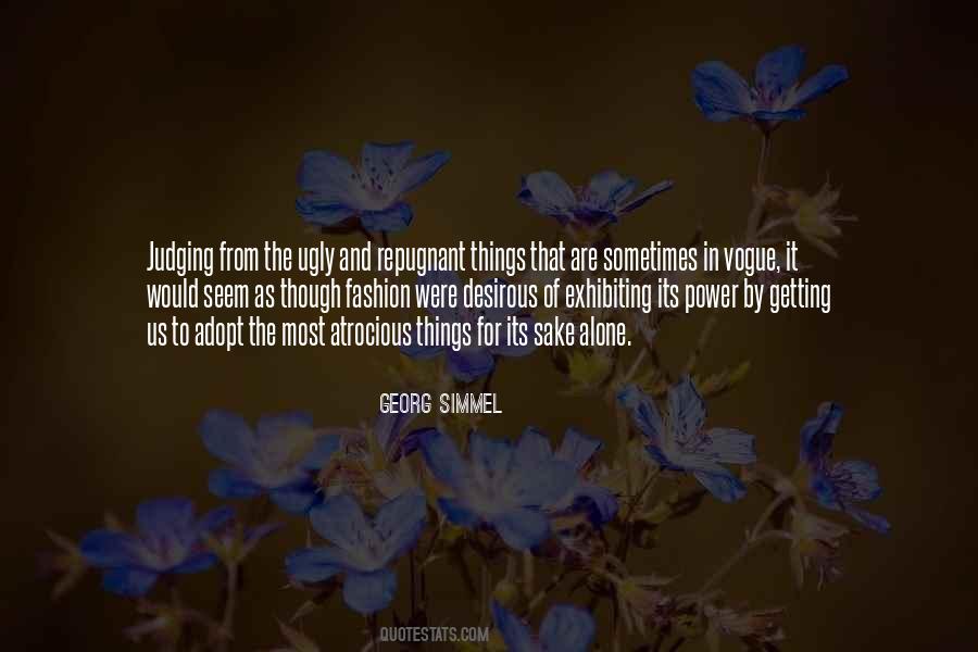 Georg Simmel Quotes #679849