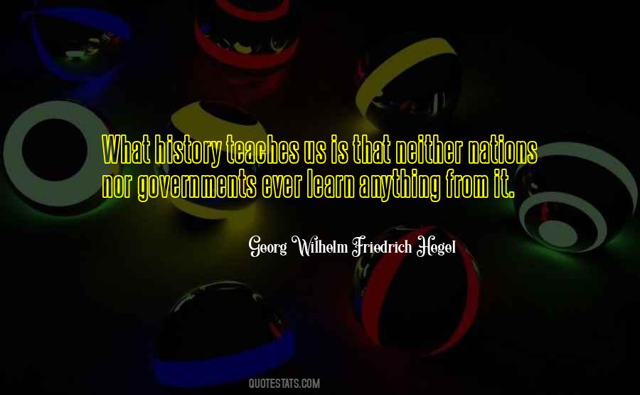 Georg Wilhelm Friedrich Hegel Quotes #1426110