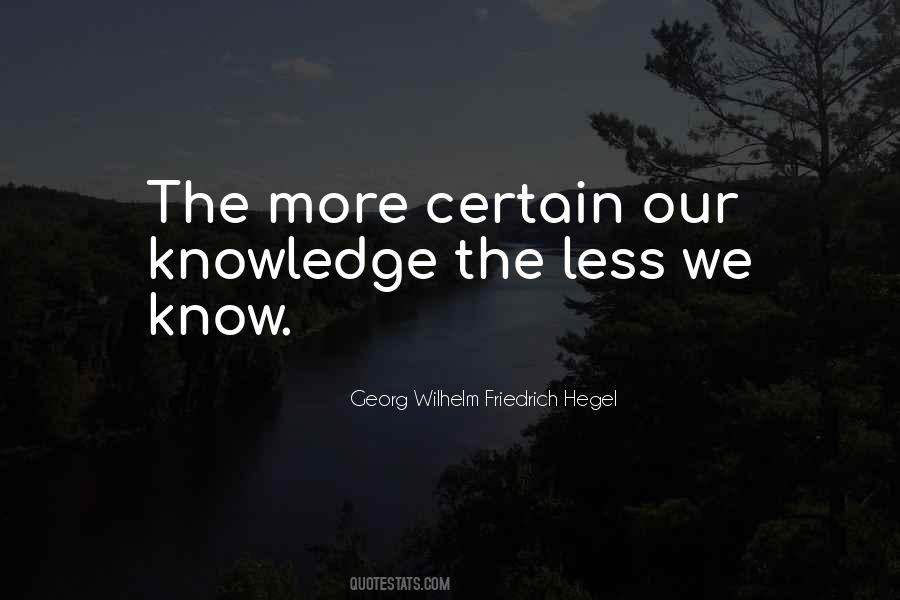 Georg Wilhelm Friedrich Hegel Quotes #1556007