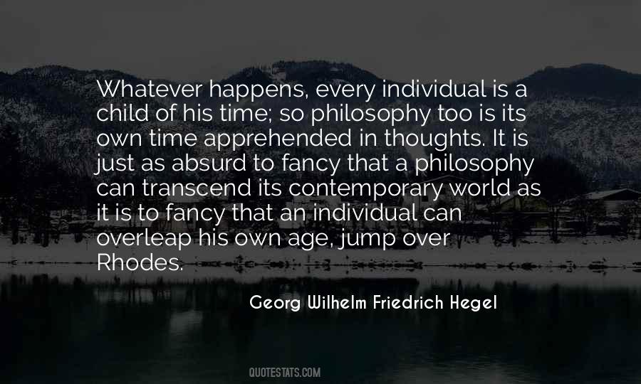 Georg Wilhelm Friedrich Hegel Quotes #235969