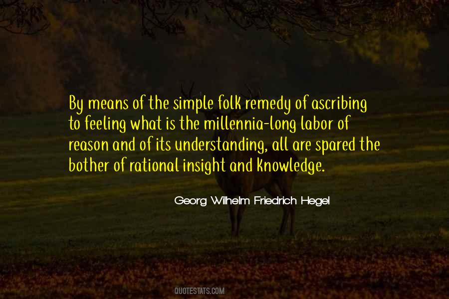 Georg Wilhelm Friedrich Hegel Quotes #354472
