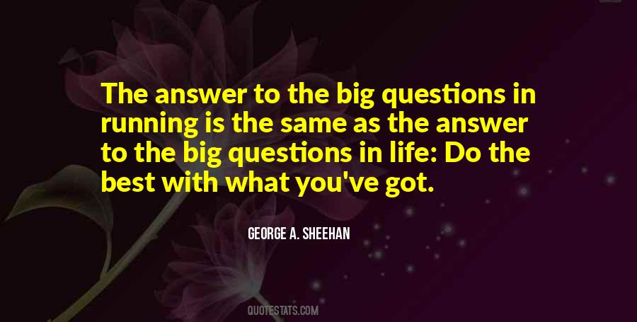 George A. Sheehan Quotes #225231