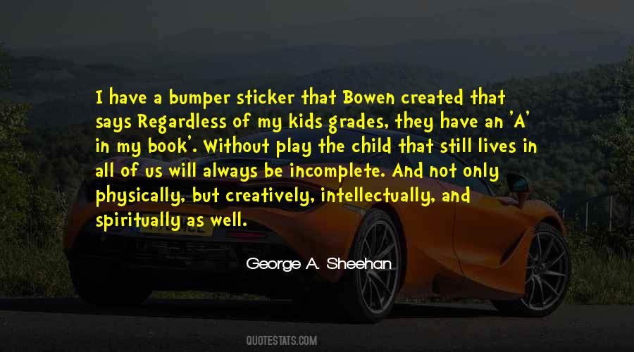 George A. Sheehan Quotes #329683