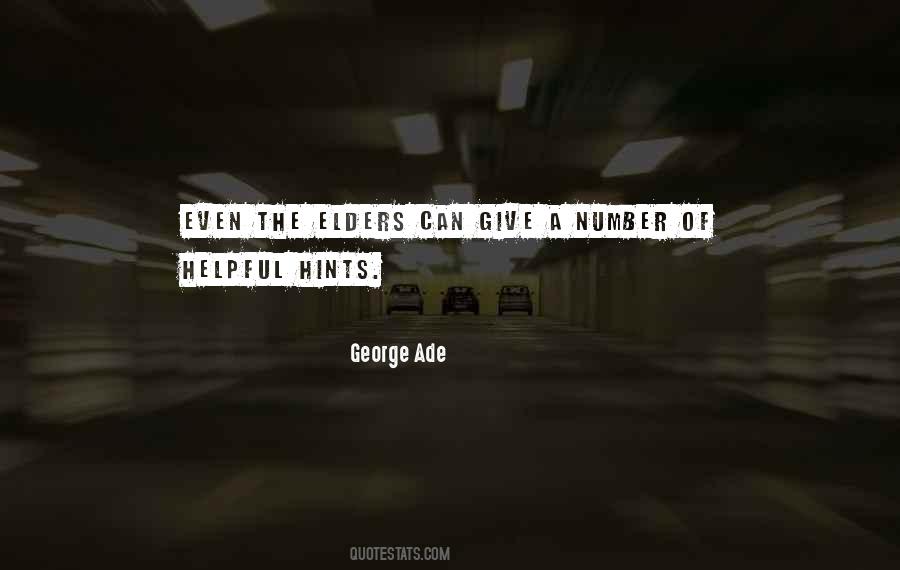 George Ade Quotes #1149511