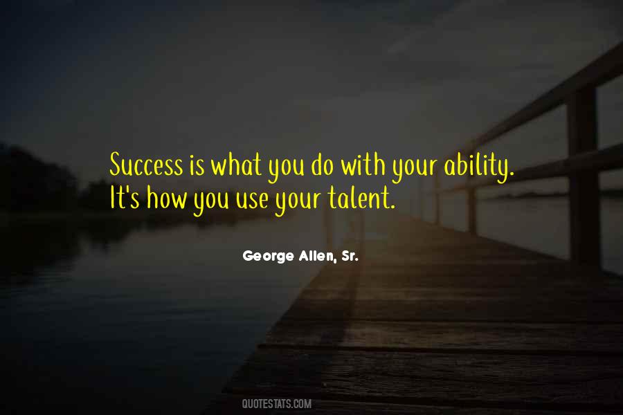 George Allen, Sr. Quotes #58714