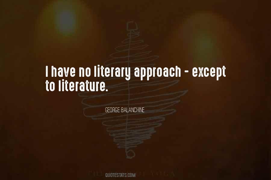 George Balanchine Quotes #1424690