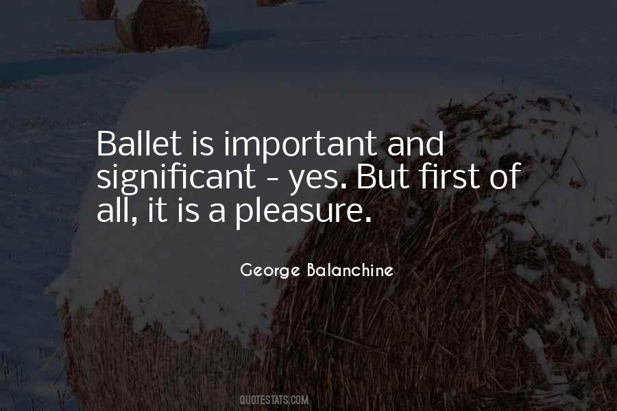 George Balanchine Quotes #70096