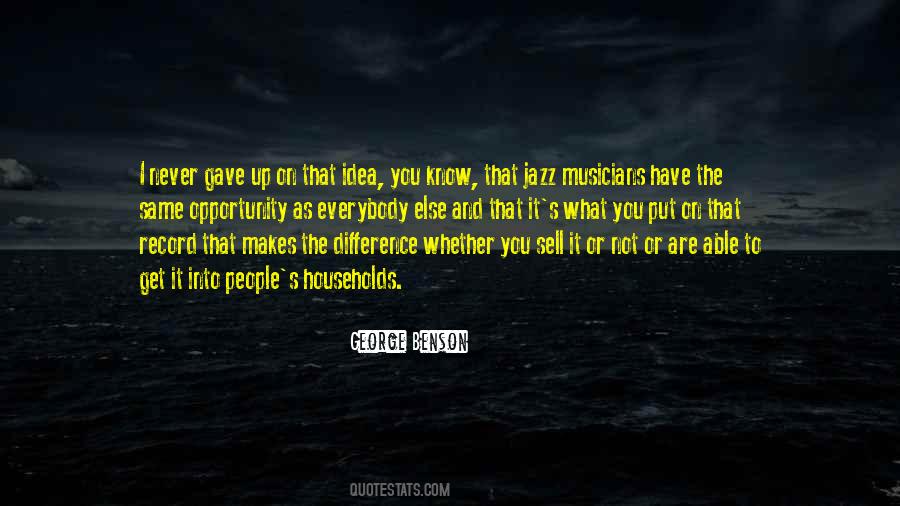 George Benson Quotes #1546170