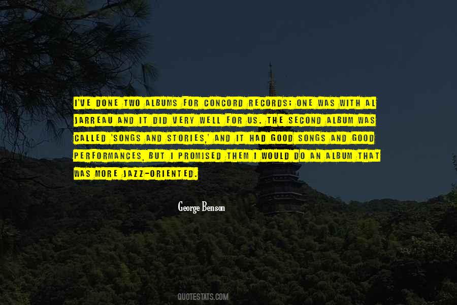 George Benson Quotes #729226