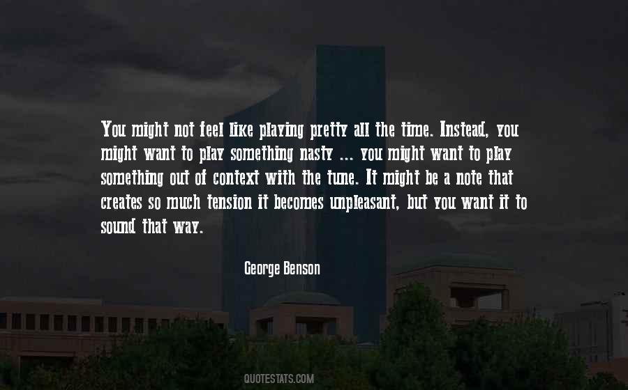 George Benson Quotes #908485