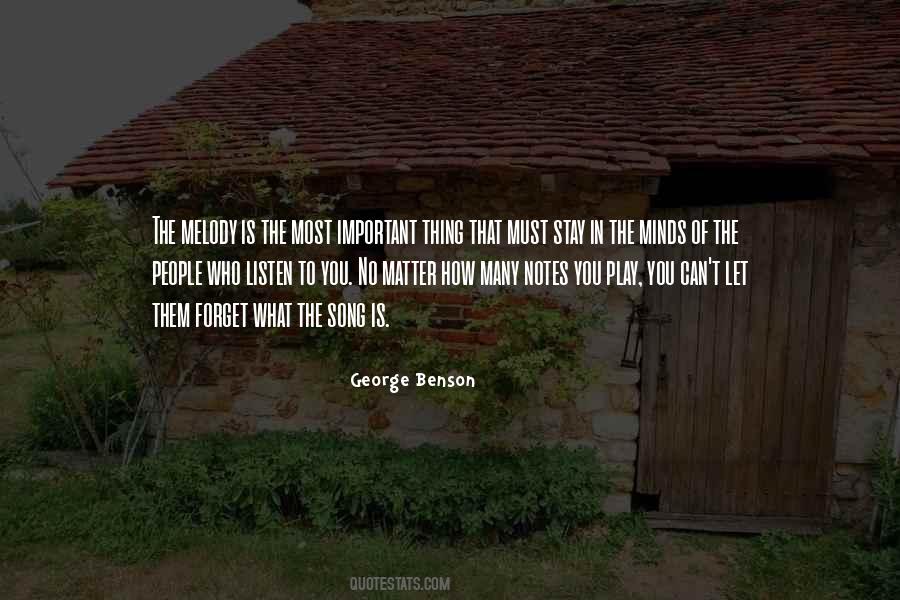 George Benson Quotes #96989