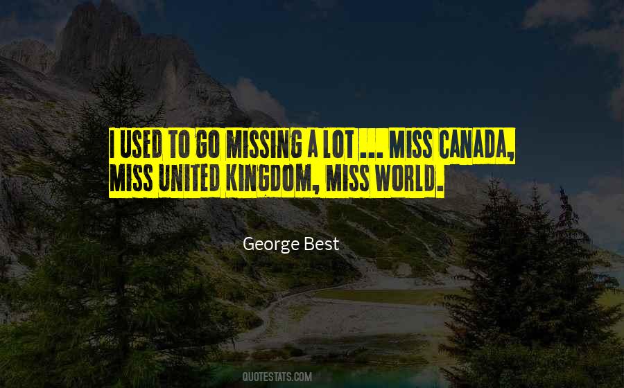 George Best Quotes #182405