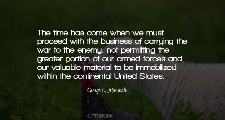 George C. Marshall Quotes #1774484