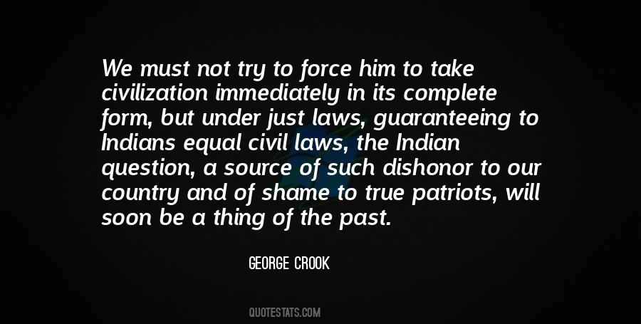 George Crook Quotes #1707401