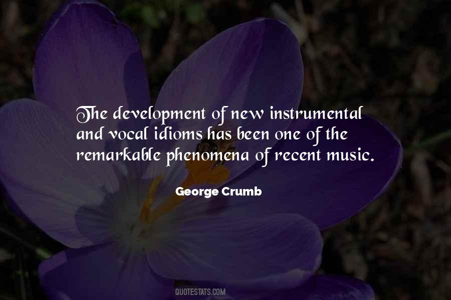 George Crumb Quotes #1314516