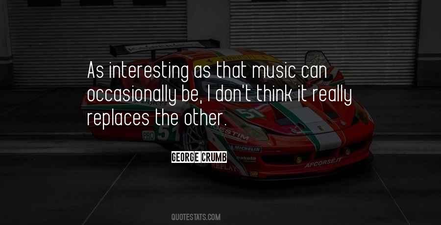 George Crumb Quotes #150086