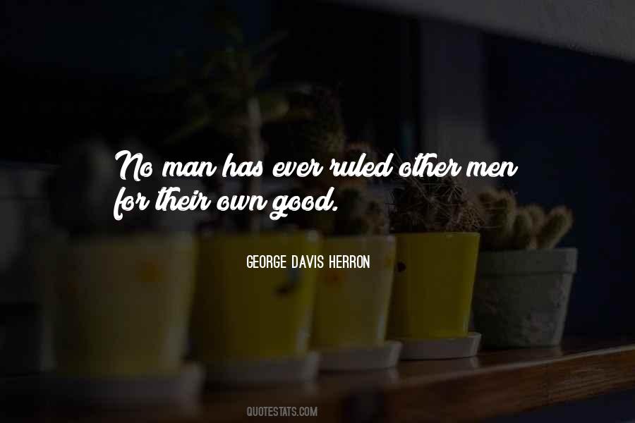 George Davis Herron Quotes #93707