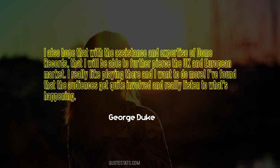 George Duke Quotes #185273