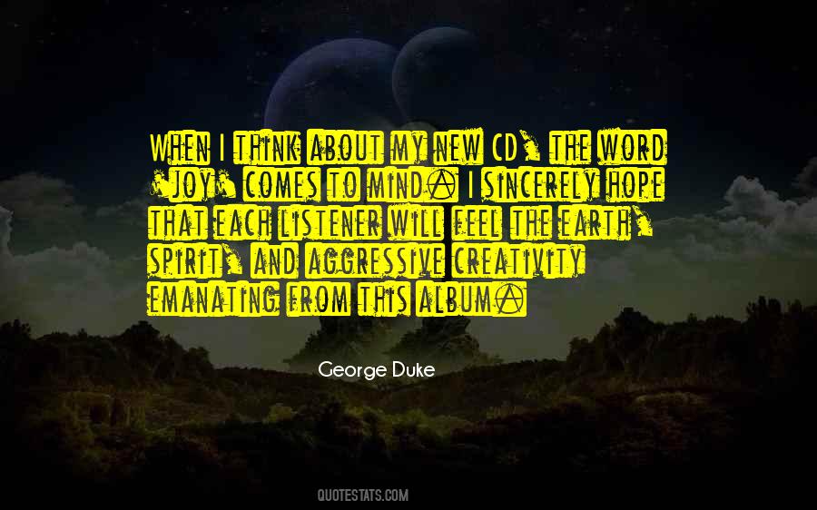 George Duke Quotes #354045