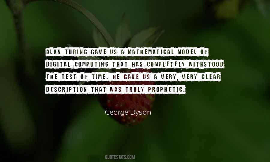 George Dyson Quotes #865790