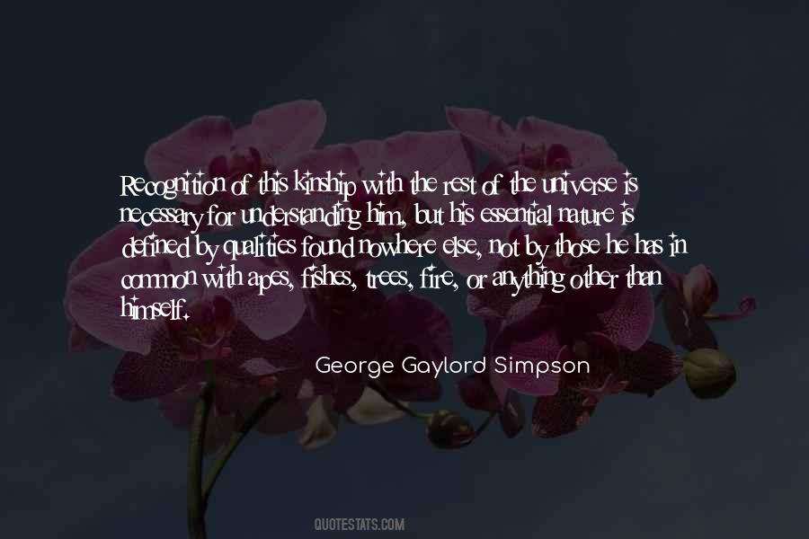 George Gaylord Simpson Quotes #362396