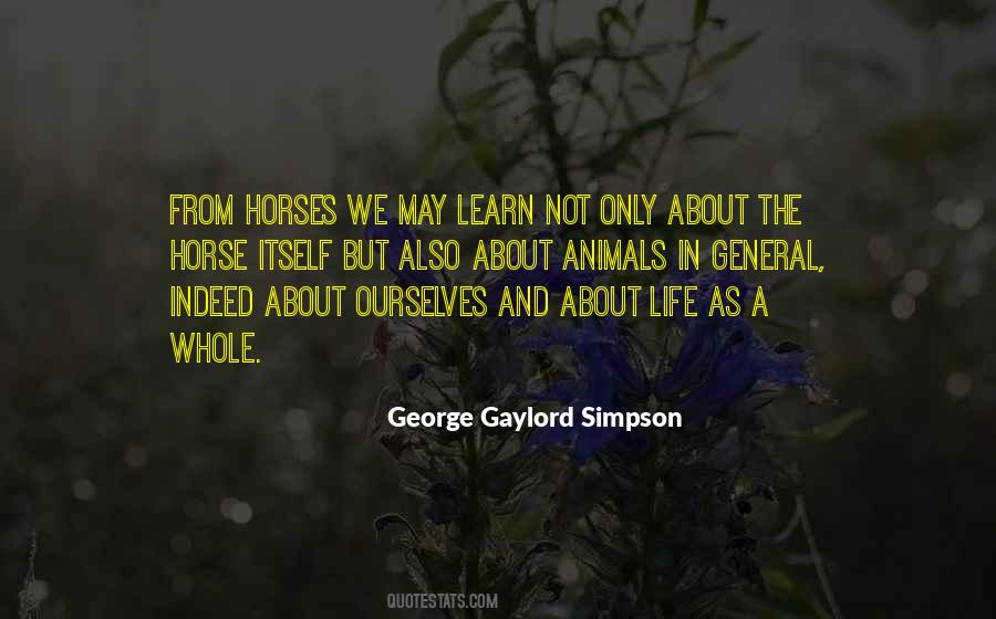 George Gaylord Simpson Quotes #761587