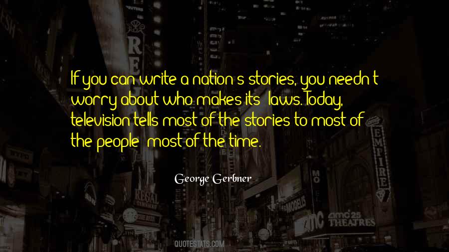 George Gerbner Quotes #1457186