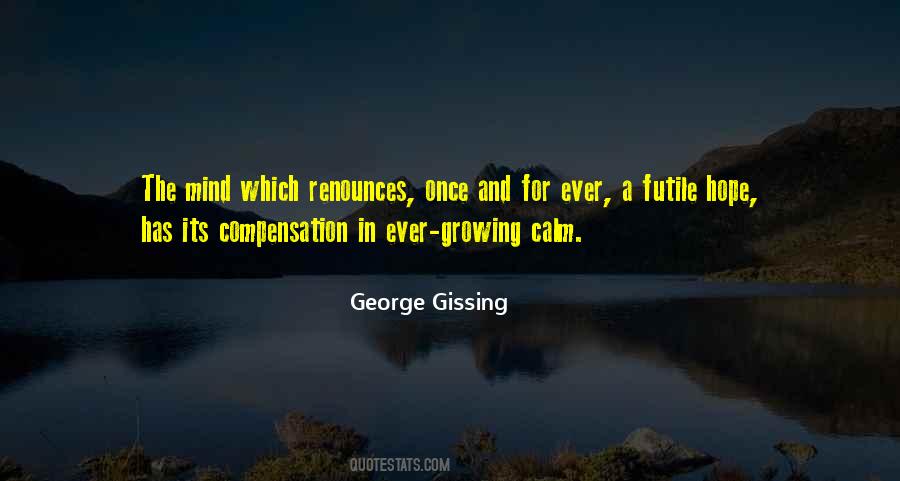 George Gissing Quotes #1697121