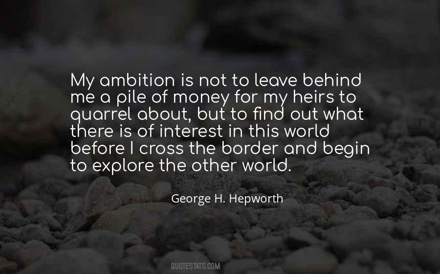 George H. Hepworth Quotes #1097540