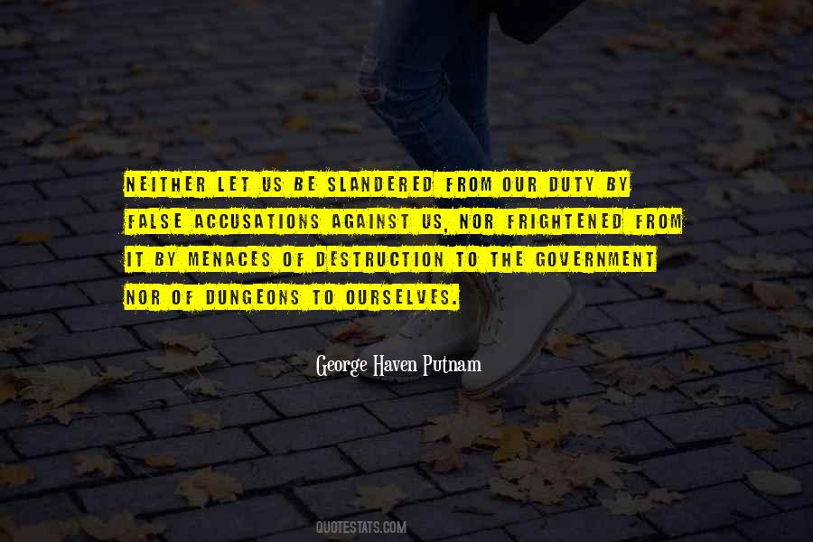 George Haven Putnam Quotes #143036
