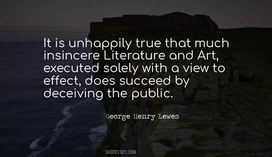 George Henry Lewes Quotes #1278850
