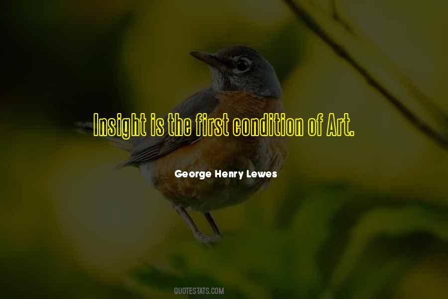 George Henry Lewes Quotes #35929