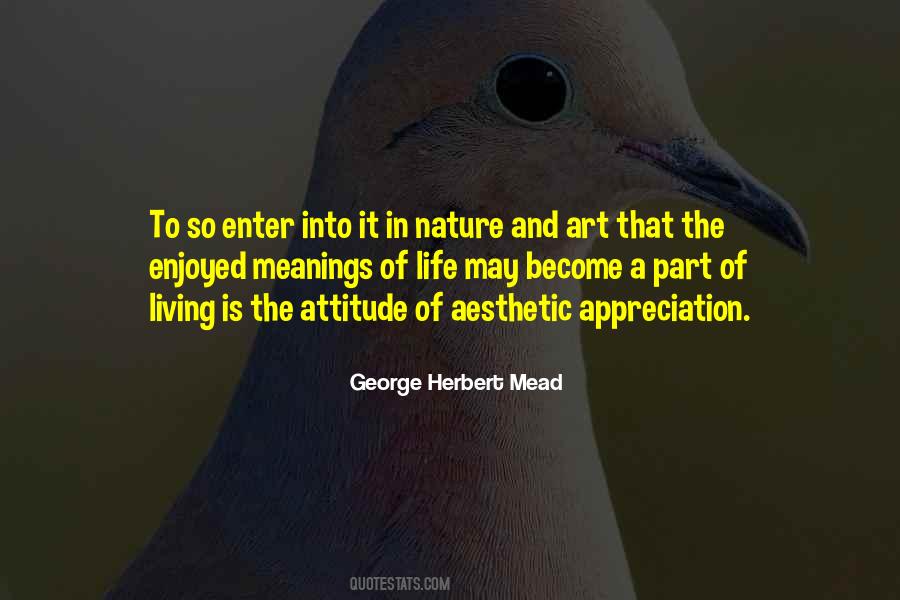 George Herbert Mead Quotes #1090925