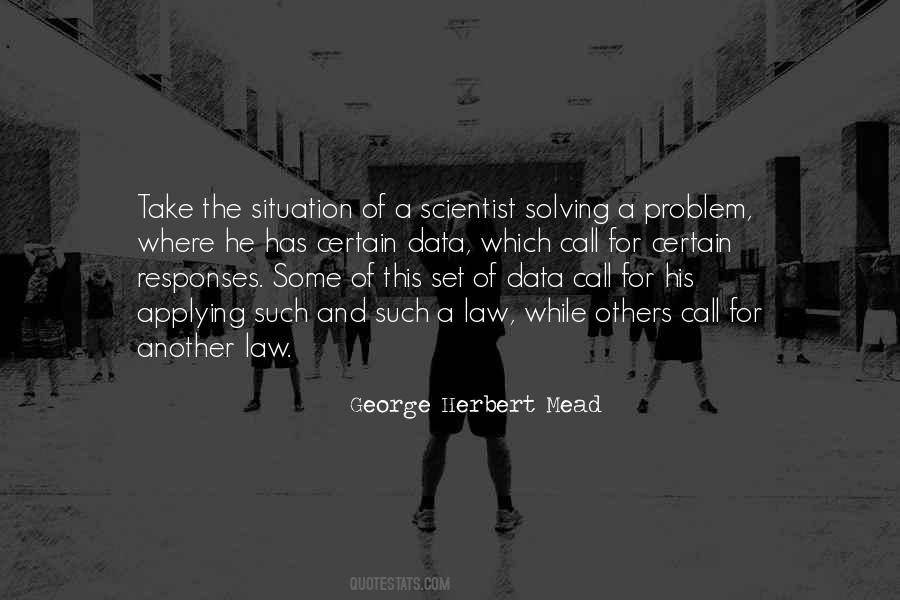 George Herbert Mead Quotes #1524410