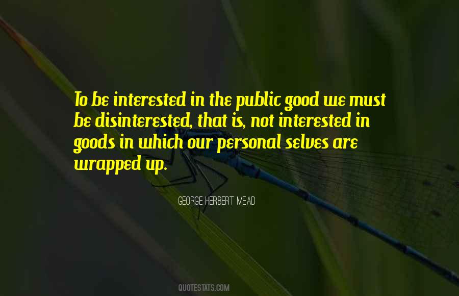 George Herbert Mead Quotes #441481
