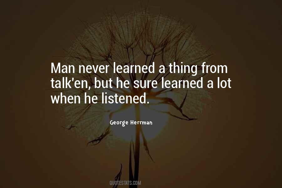 George Herrman Quotes #397347