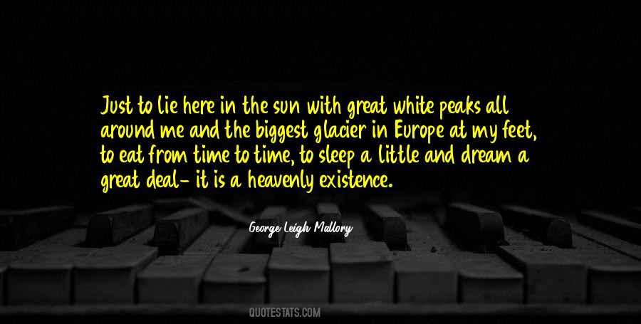 George Leigh Mallory Quotes #211035