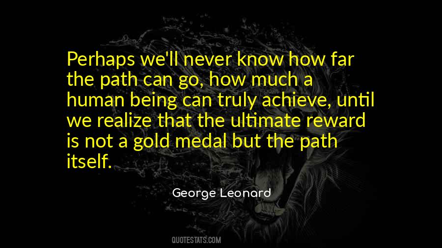 George Leonard Quotes #1059030