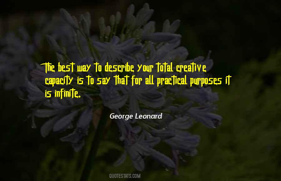 George Leonard Quotes #272976