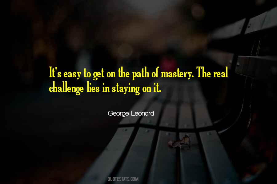 George Leonard Quotes #773818